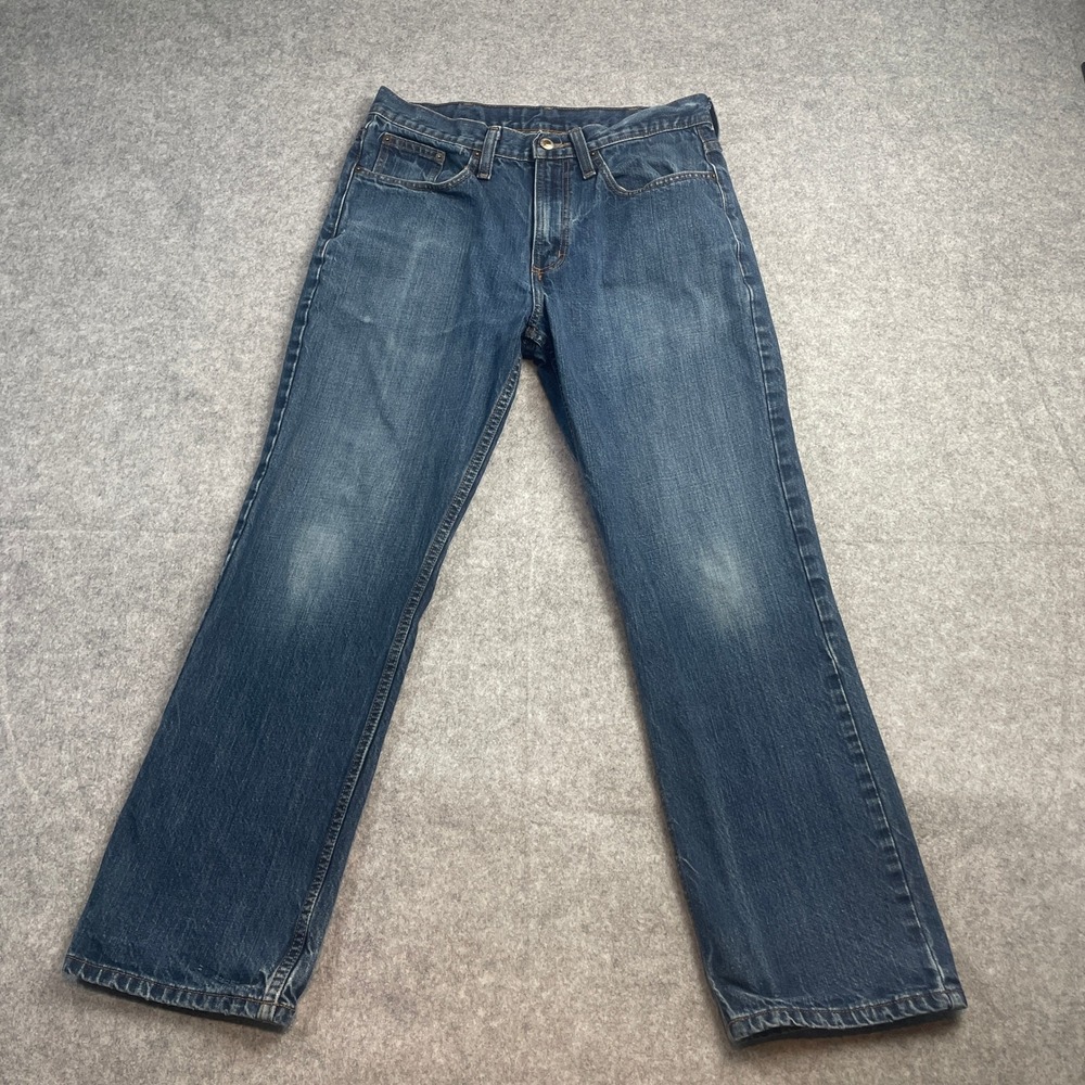 Cinch Mens Straight Leg Cowboy Jeans 32x30 Relaxed Fit Medium Wash Bootcut Rodeo